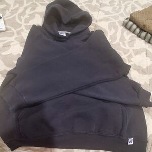 Russel Athletic Black Hoodie for Men